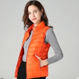 Ultra Light Down women's vest size Small includes storage pouch